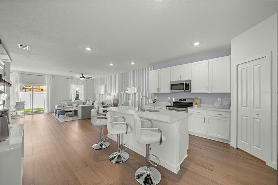 Furnished interior view inside a new home in Tara Serena, Gainesville (Image 14).