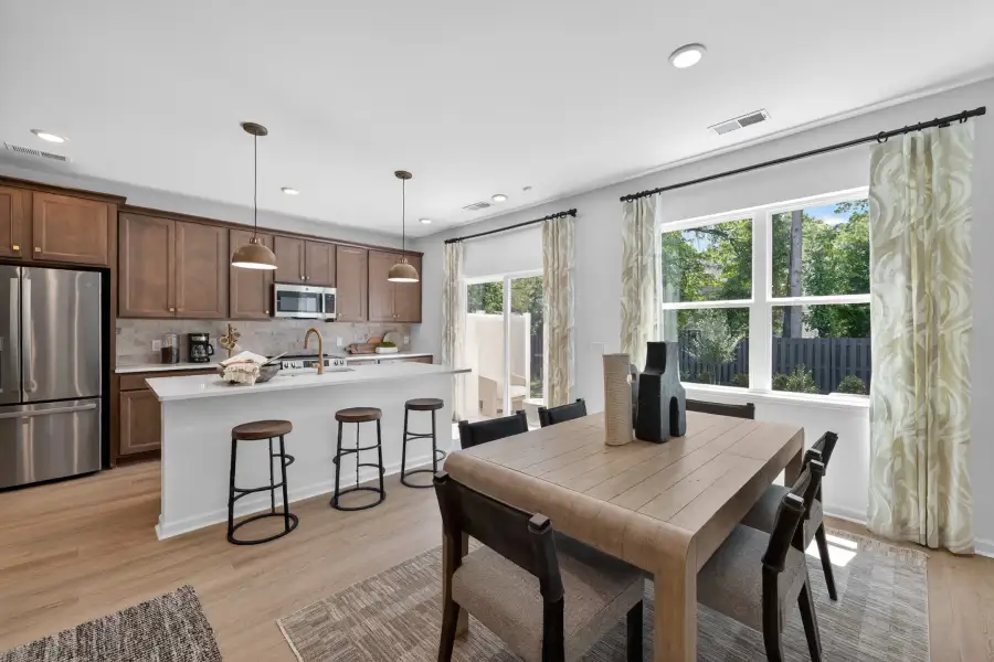 Furnished interior view inside a new home in Amplitude, Charlotte (Image 8).