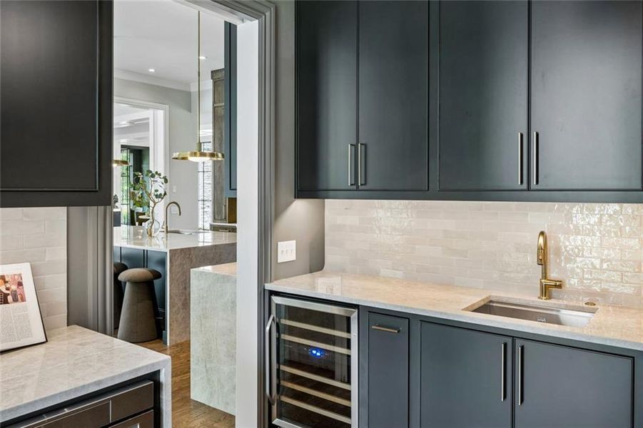 Furnished interior view inside a new home in , Atlanta (Image 6).