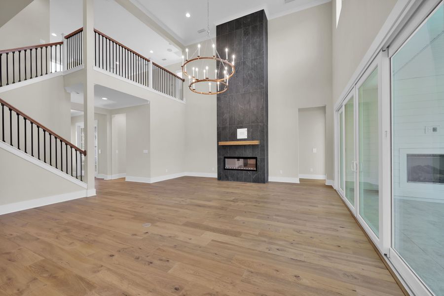 Representative unfurnished interior of a home built from the Seaside by Riverside Homes in Hidden Creek at SilverLeaf, St. Augustine (Image 93). Representative unfurnished interior of a home built from the Seaside by Riverside Homes in Hidden Creek at SilverLeaf, St. Augustine (Image 93).
