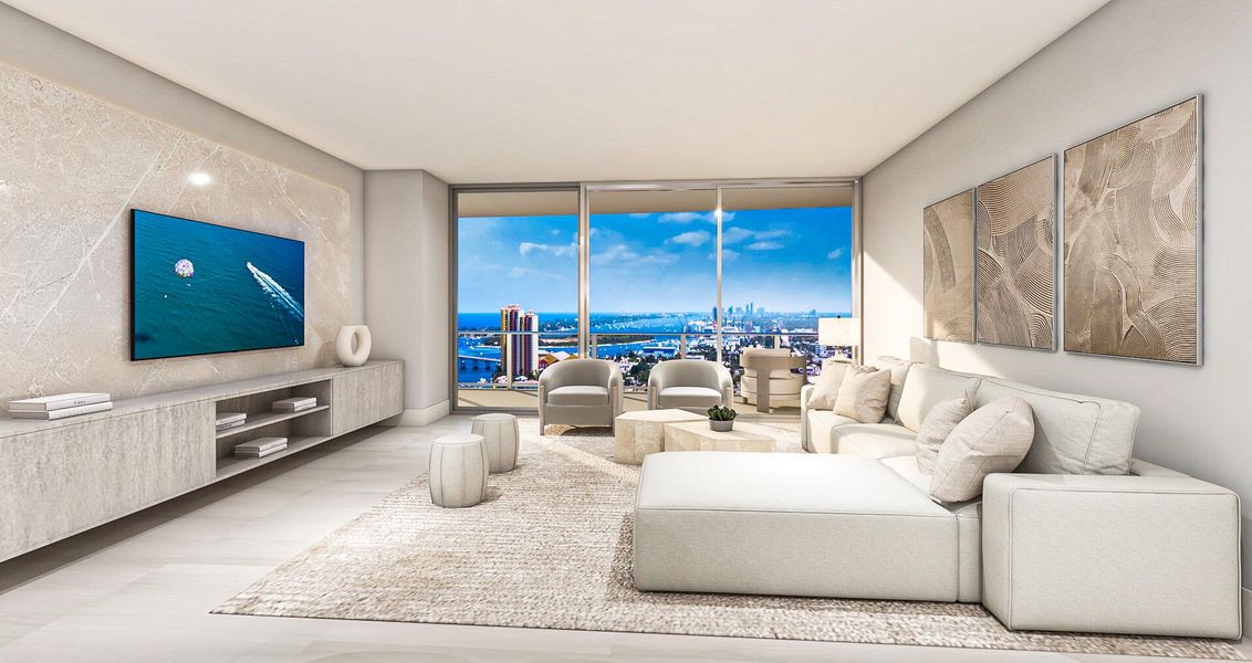 A.06 Great Room Rendering