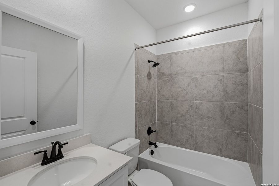 Furnished interior view inside a new home in Rose Hill, San Antonio (Image 9).