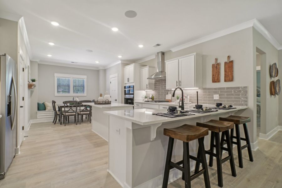 Representative furnished interior of a home built from the Madeline II by Great Southern Homes in The Cove, Sumter (Image 10).