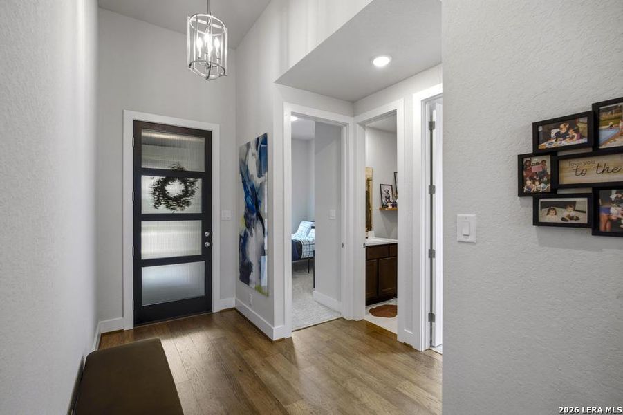 Furnished interior view inside a new home in Alsatian Oaks, Castroville (Image 17). Furnished interior view inside a new home in Alsatian Oaks, Castroville (Image 17).
