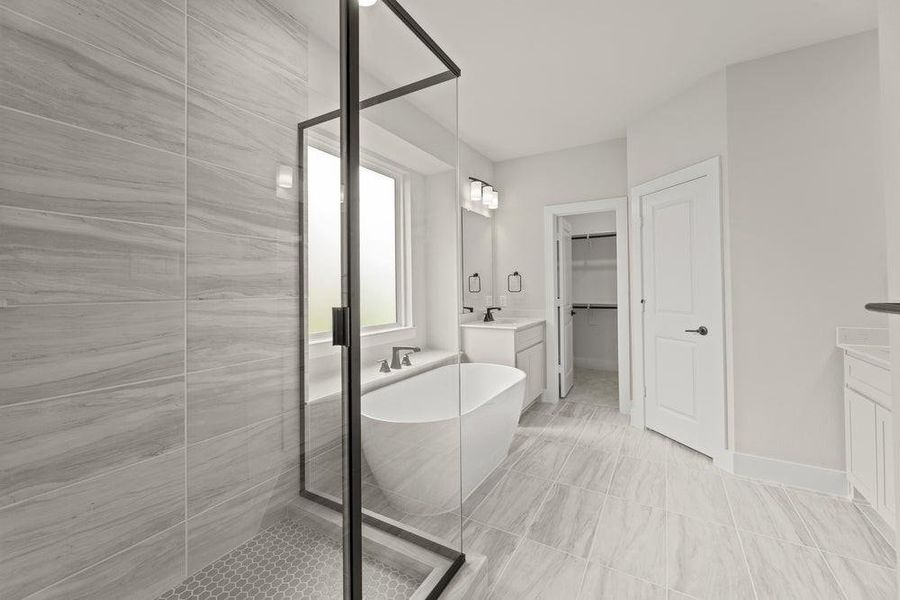 Furnished interior view inside a new home in Valencia on The Lake, Little Elm (Image 1). Furnished interior view inside a new home in Valencia on The Lake, Little Elm (Image 1).