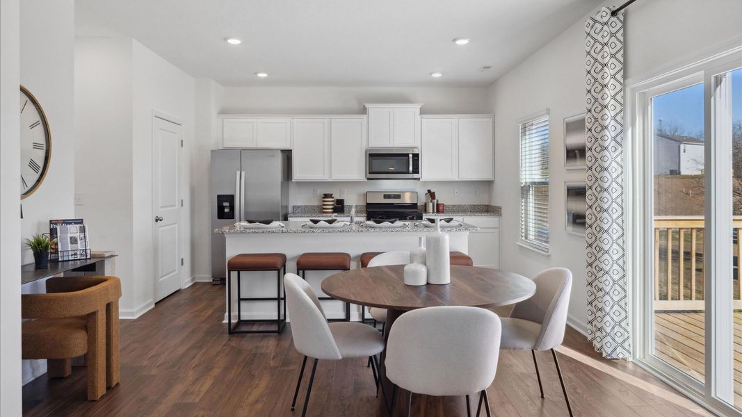 Representative furnished interior of a home built from the Belhaven by D.R. Horton in Mary's Pointe, Clinton (Image 7). Representative furnished interior of a home built from the Belhaven by D.R. Horton in Mary's Pointe, Clinton (Image 7).