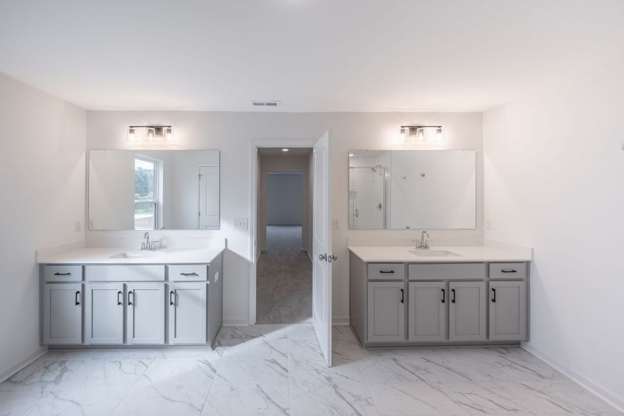 Furnished interior view inside a new home in Morrow Brook, Albemarle (Image 6). Furnished interior view inside a new home in Morrow Brook, Albemarle (Image 6).