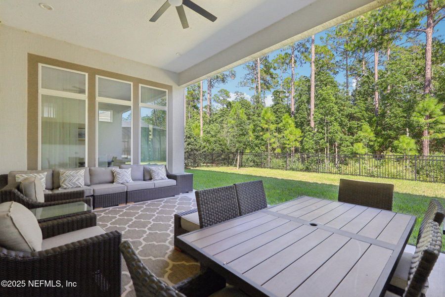 Exterior details and patio area of a home in Tamaya, Jacksonville (Image 33). Exterior details and patio area of a home in Tamaya, Jacksonville (Image 33).