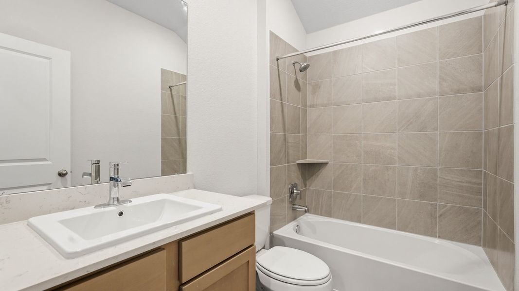 Furnished interior view inside a new home in Cypress Green, Hockley (Image 9).