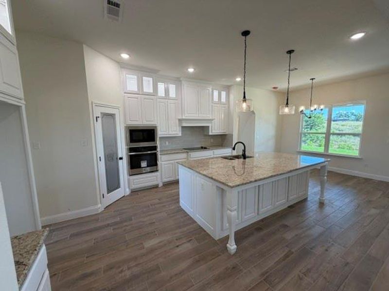 Furnished interior view inside a new home in , Azle (Image 6).