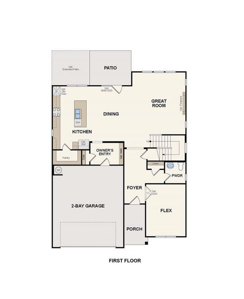 2D floor plan layout of this home in Cannon Manor, Kannapolis, NC (Image 2). 2D floor plan layout of this home in Cannon Manor, Kannapolis, NC (Image 2).
