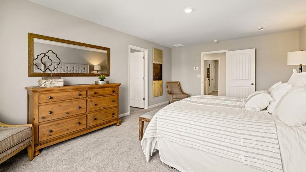 Furnished interior view inside a new home in Braselton Village, Braselton (Image 29). Furnished interior view inside a new home in Braselton Village, Braselton (Image 29).