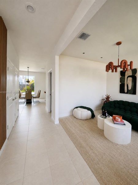 Furnished interior view inside a new home in , Homestead (Image 4).