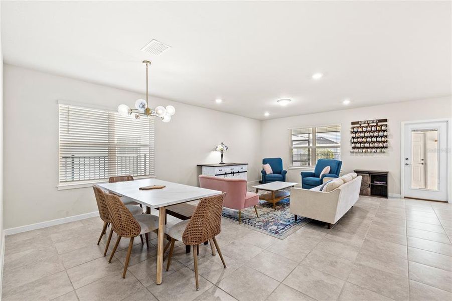 Furnished interior view inside a new home in Winding Meadows, Apopka (Image 12).