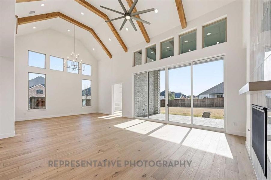 Spacious, unfurnished interior of a new home in Cambridge Crossing, Celina (Image 11).
