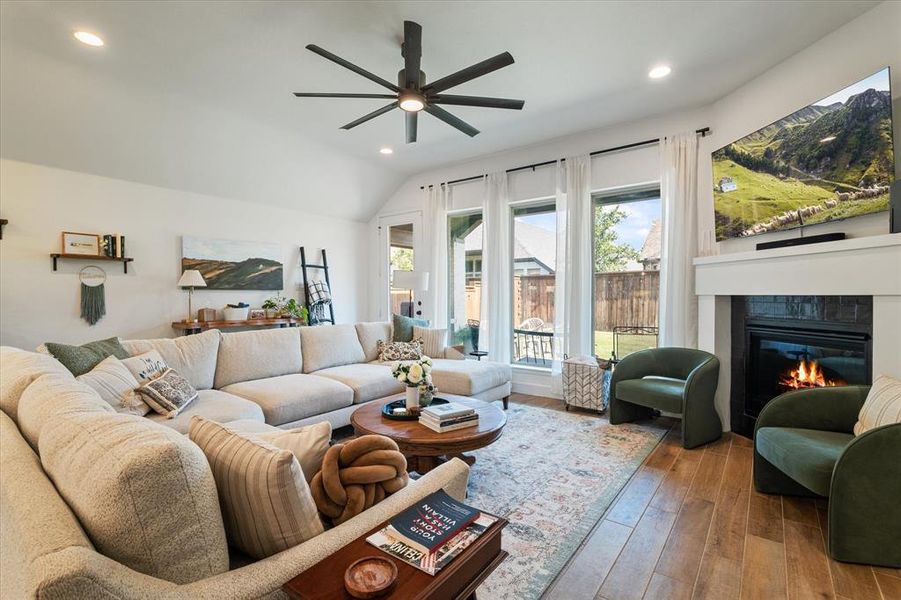 Furnished interior view inside a new home in Cambridge Crossing 50', Celina (Image 5). Furnished interior view inside a new home in Cambridge Crossing 50', Celina (Image 5).