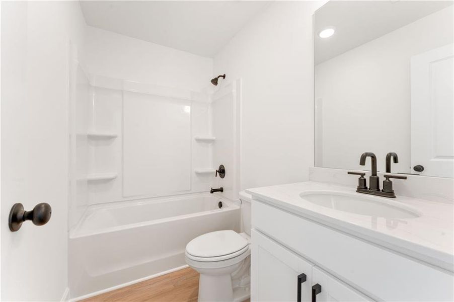 Furnished interior view inside a new home in Wildwood Place, Powder Springs (Image 13).