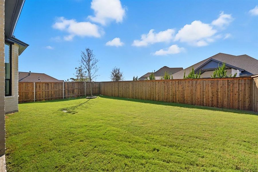 Exterior details and patio area of a home in Trinity Falls, McKinney (Image 1). Exterior details and patio area of a home in Trinity Falls, McKinney (Image 1).