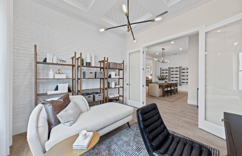 Den, perfect for a home office