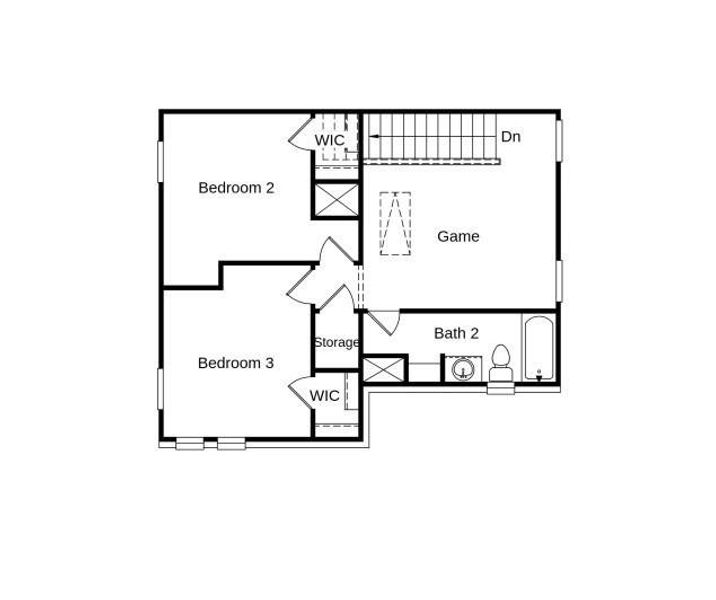 Additional highlights include: tub and shower at primary bath, covered patio with gas drop for future outdoor kitchen, upgraded countertops and flooring throughout.