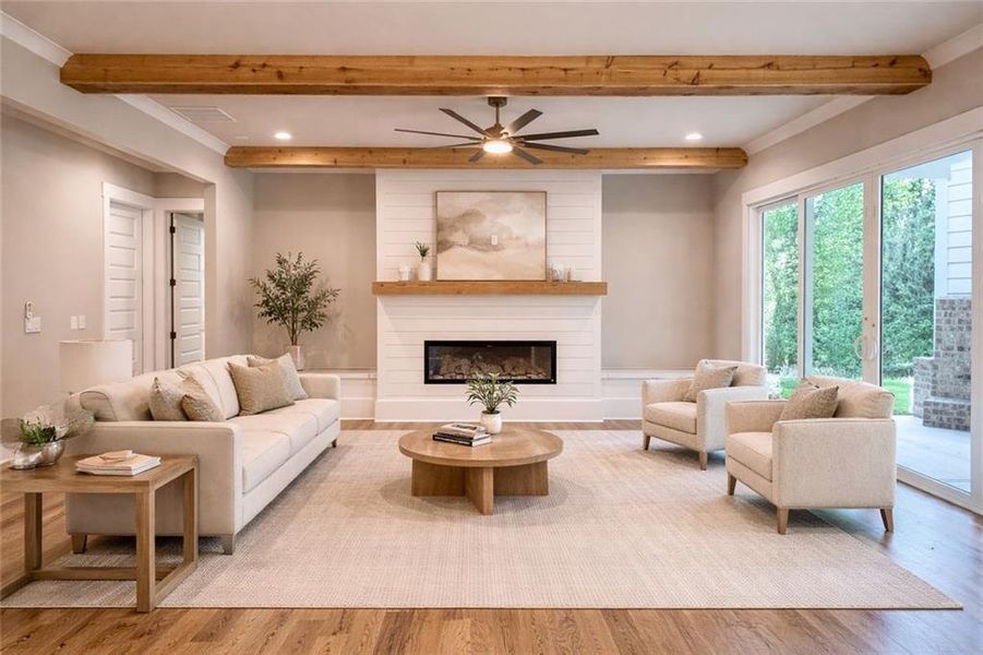 Furnished interior view inside a new home in , Jefferson (Image 11).