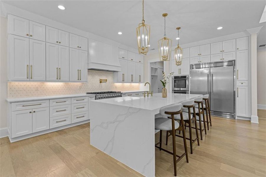 Furnished interior view inside a new home in , Winder (Image 11).