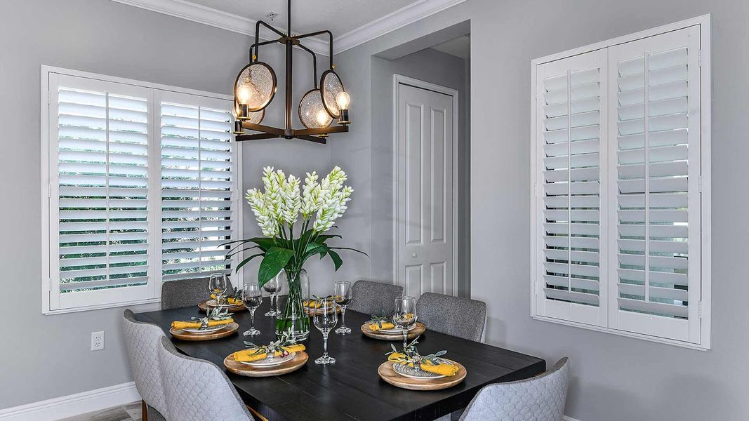 Furnished interior view inside a new home in Windward Real Estate and Homes for Sale in Sarasota, FL - Neal Communities, Lakewood Ranch (Image 13).