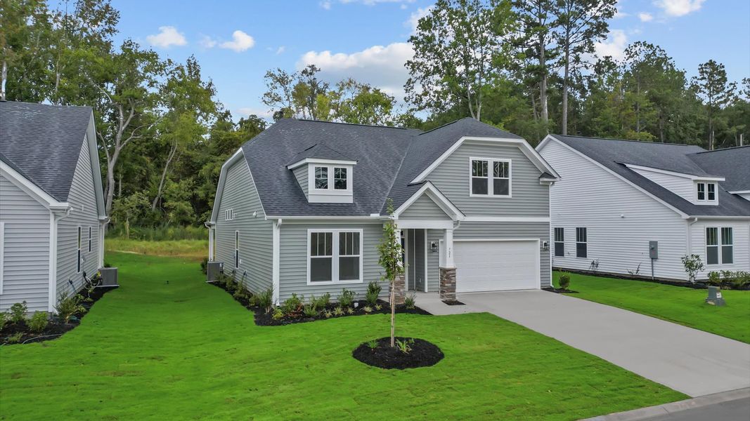 Desirable location and established charm in this superior community by DRB Homes