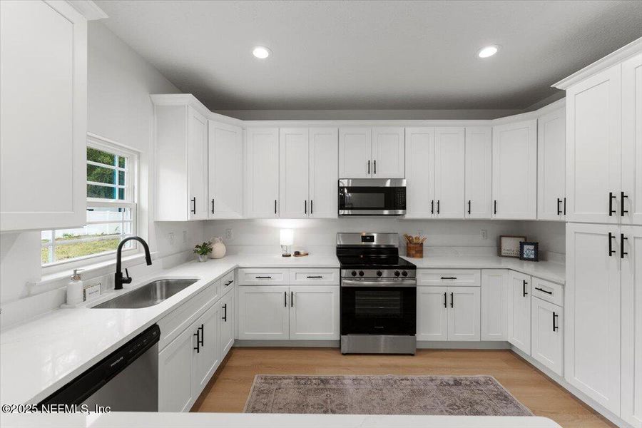 Furnished interior view inside a new home in , Fleming Island (Image 6).