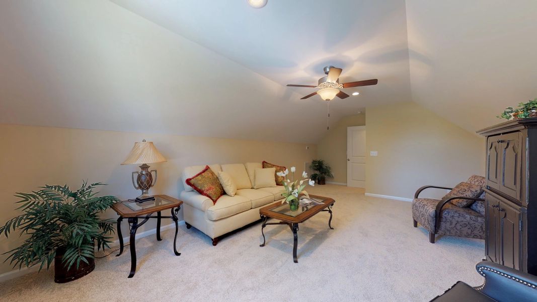 Representative furnished interior of a home built from the Wyatt by Bill Clark Homes in Davenport Farms, Winterville (Image 28).