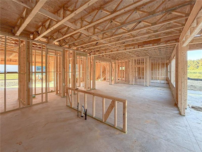 In-progress construction of a new home in Ashbury Commons, Powder Springs, GA (Image 42).