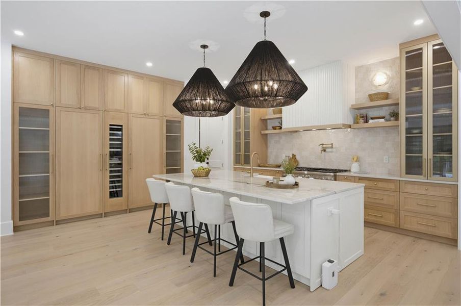 Furnished interior view inside a new home in , Atlanta (Image 65).