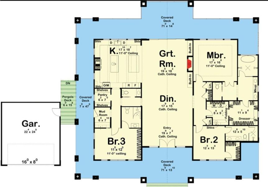 2D floor plan layout of this home in , Spicewood, TX (Image 4).