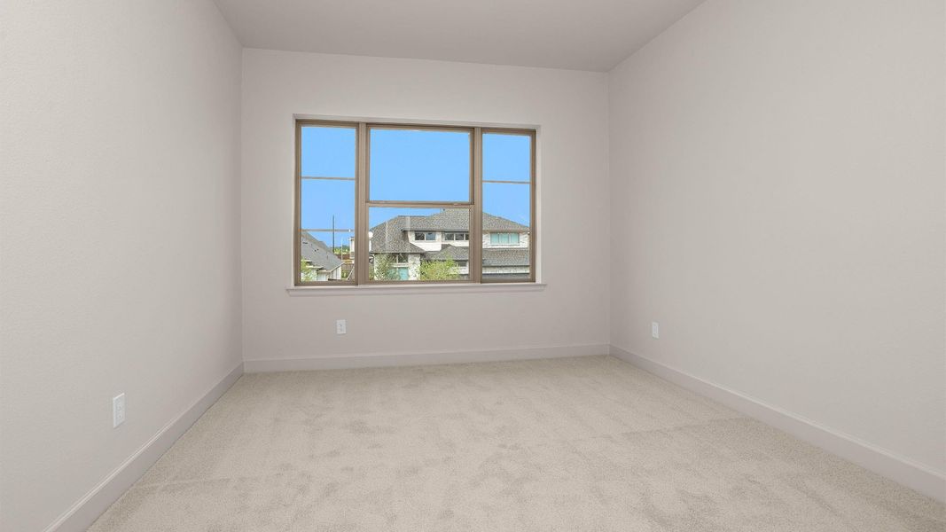 Spacious, unfurnished interior of a new home in Meridiana, Manvel (Image 12).