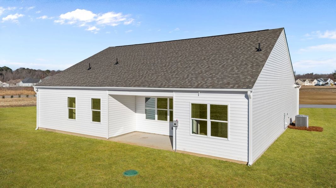 Exterior details and patio area of a home in Dail Farm, Farmville (Image 8).