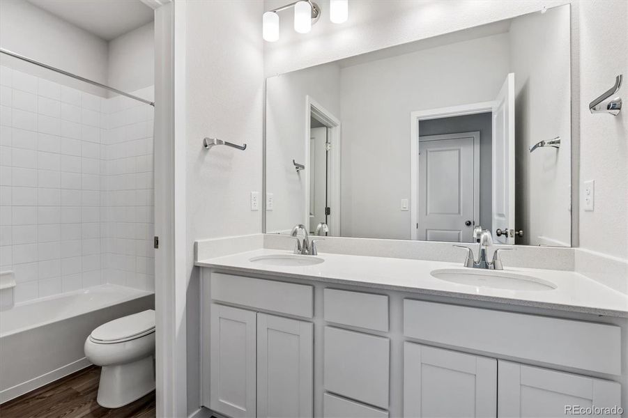Furnished interior view inside a new home in Floret Collection at Parkdale Commons, Lafayette (Image 11).