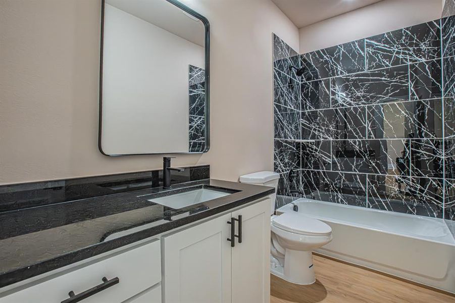 Furnished interior view inside a new home in , Bridgeport (Image 7).