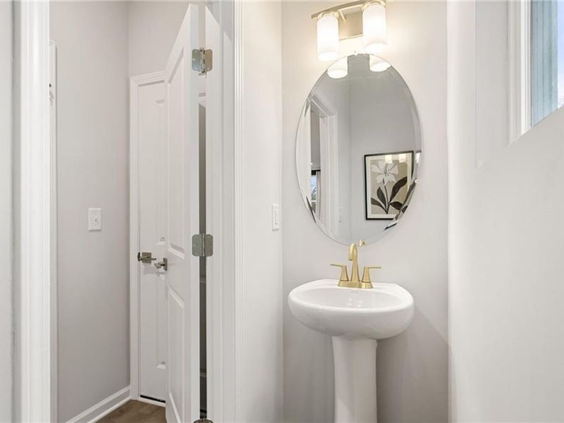 Furnished interior view inside a new home in Lake Shore, Winder (Image 21).