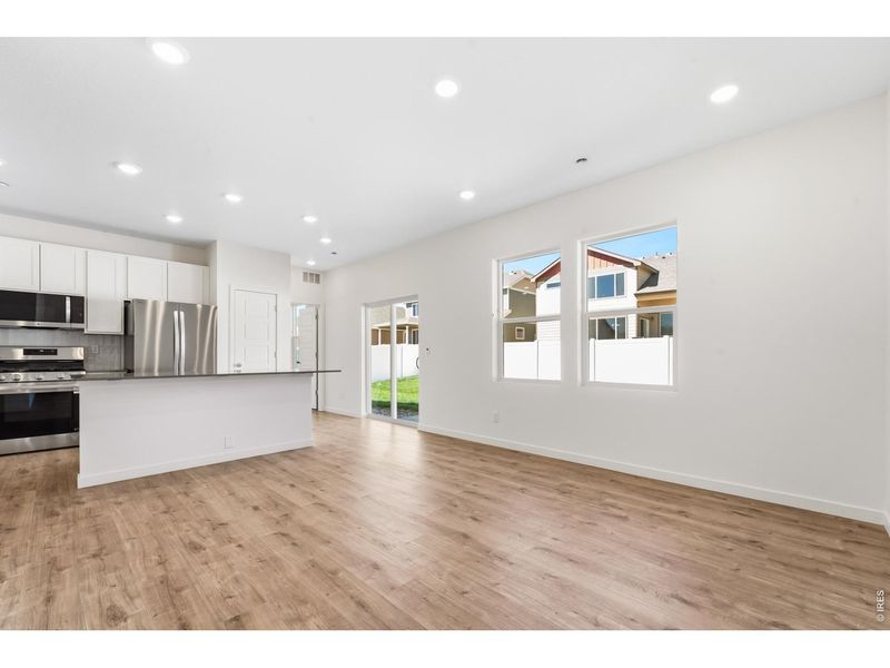 Spacious, unfurnished interior of a new home in Union Colony West, Greeley (Image 8). Spacious, unfurnished interior of a new home in Union Colony West, Greeley (Image 8).