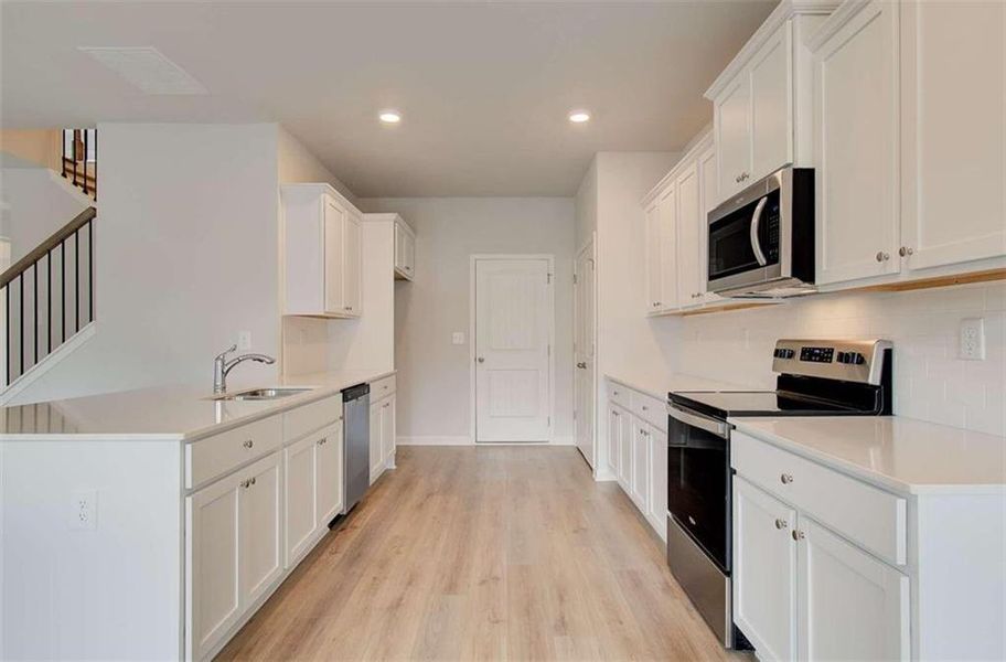 Furnished interior view inside a new home in Westminster, Covington (Image 8).