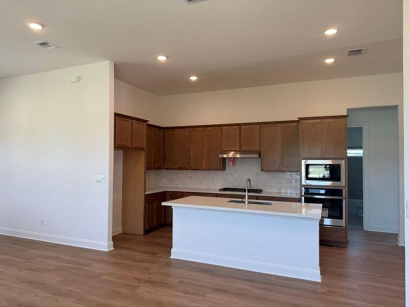 Furnished interior view inside a new home in Preserve at Lakeside Meadows, Pflugerville (Image 4).