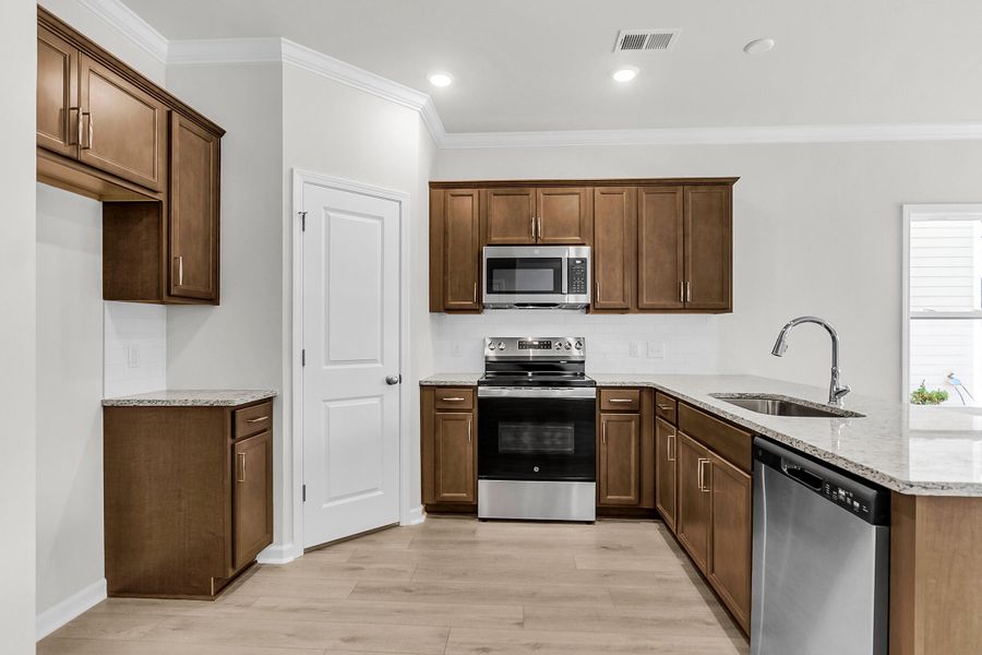 Furnished interior view inside a new home in Central Creek, Goose Creek (Image 9).