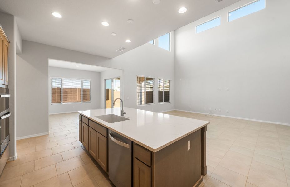 Furnished interior view inside a new home in Visara, Surprise (Image 10).
