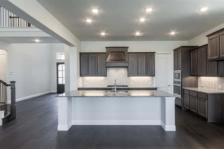Representative furnished interior of a home built from the Brennan by Pacesetter Homes in Timberbrook, Justin (Image 4).