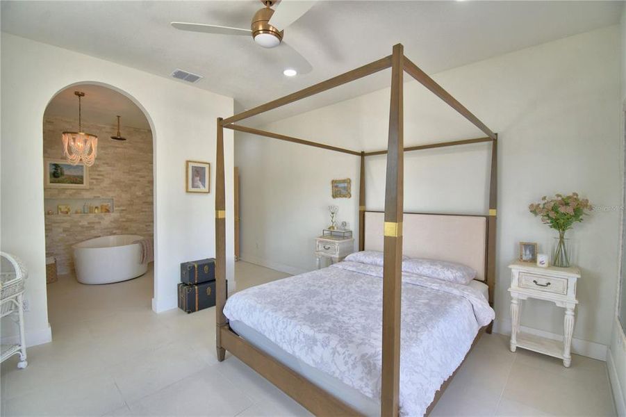 Furnished interior view inside a new home in , Polk City (Image 15).