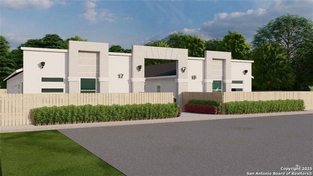 Front exterior of a new home in , San Juan, TX, highlighting curb appeal (Image 3).