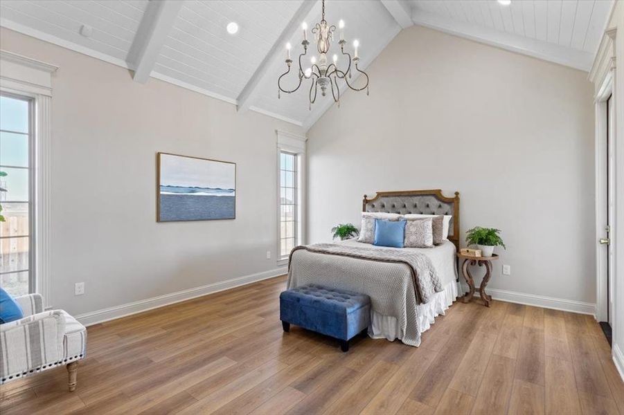 Furnished interior view inside a new home in , Robinson (Image 31).