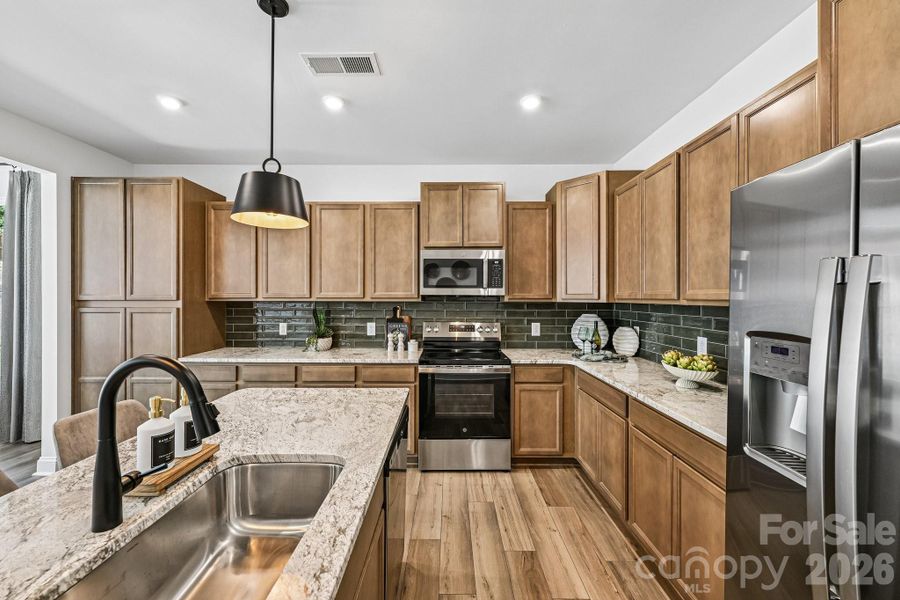 Model Home - Kitchen. Model Home - Kitchen.