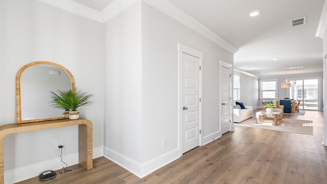 Furnished interior view inside a new home in Rivers Reach, Yemassee (Image 8).