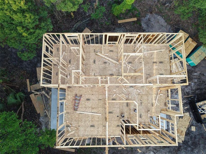 In-progress construction of a new home in , Palatka, FL (Image 16).